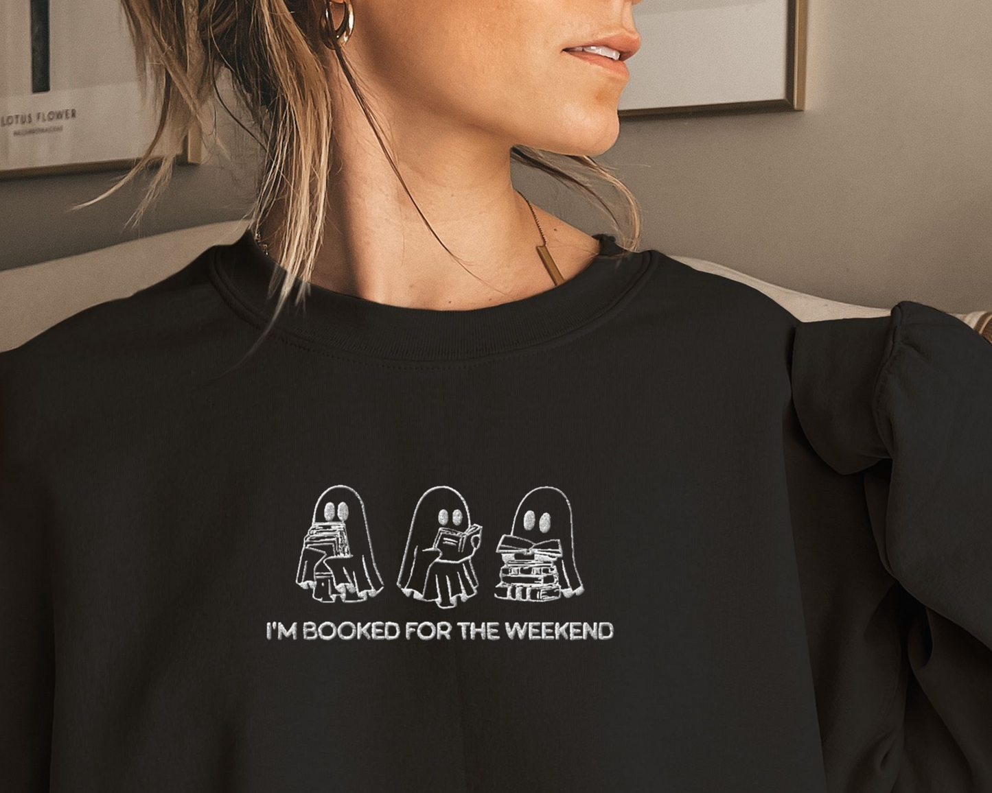 Booked Weekend Sweatshirt