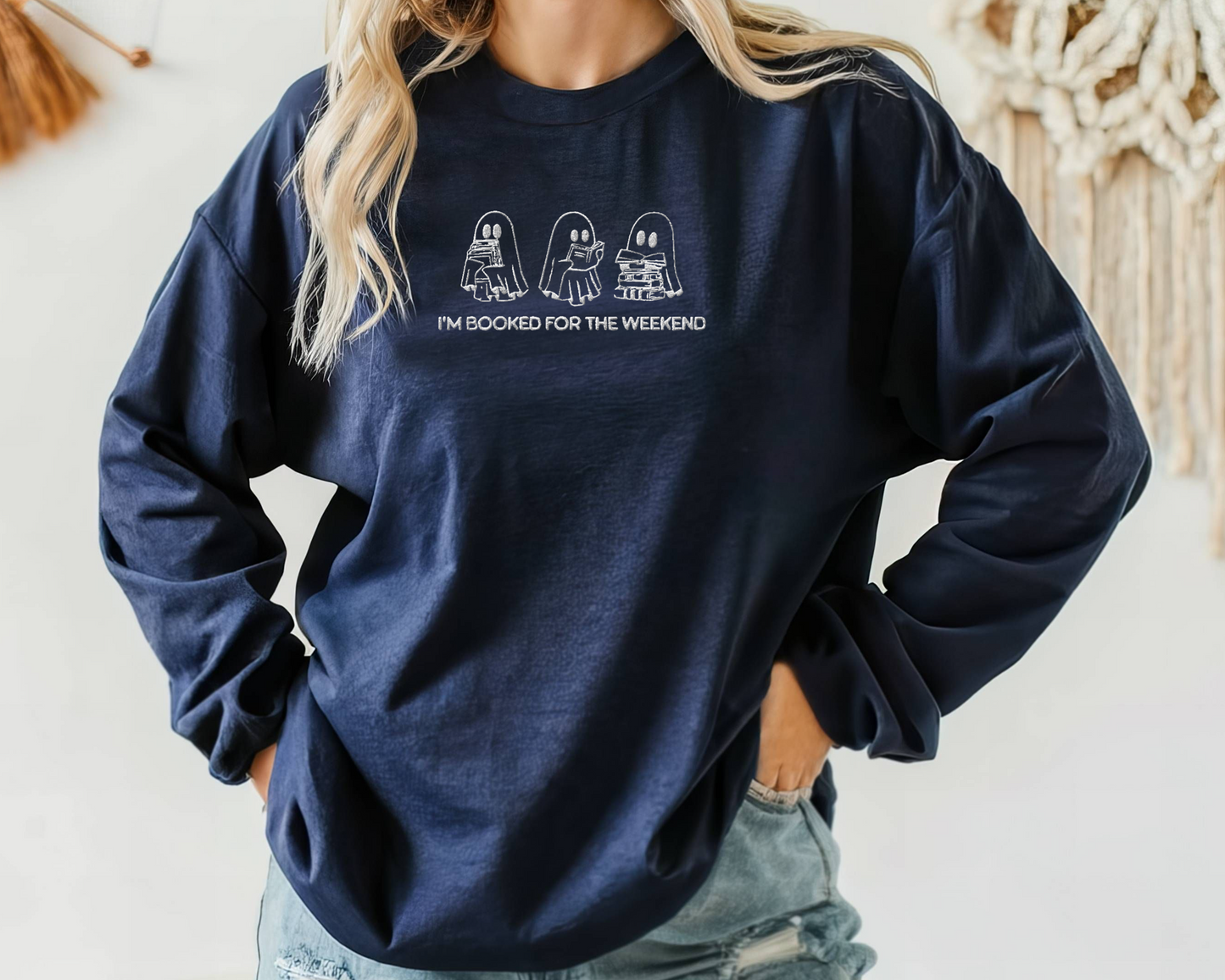 Booked Weekend Sweatshirt