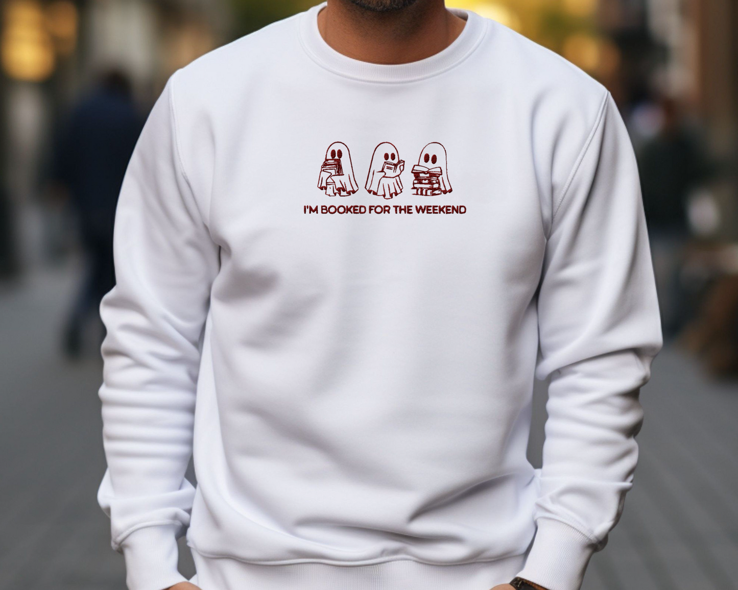 Booked Weekend Sweatshirt