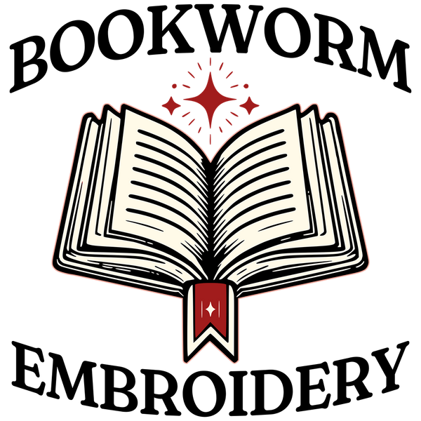 Bookworm Embroidery