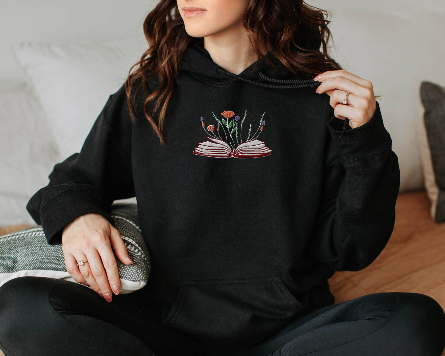 Bloom & Book Hoodie