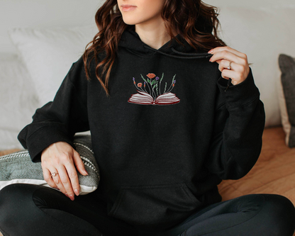Bloom & Book Hoodie