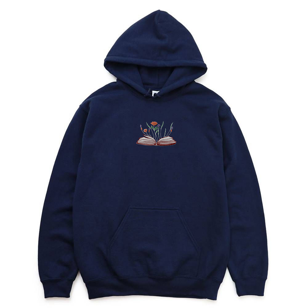 Bloom & Book Hoodie