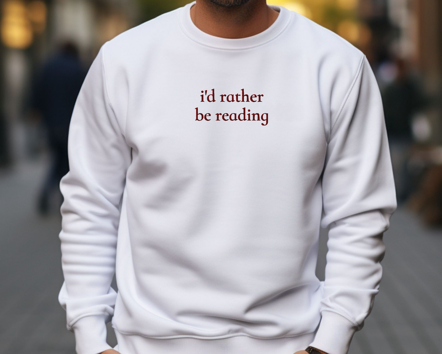 Books First Sweatshirt